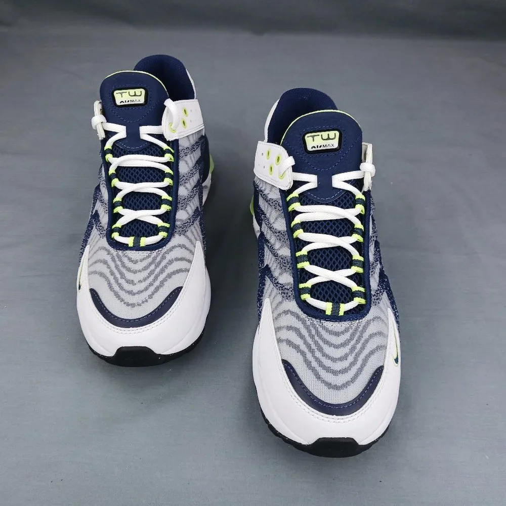 Nike Air Max TW Men's Running Shoes DQ3984 101 White Navy Gray Sizes -NO BOX TOP